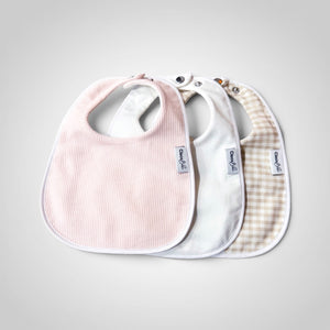 Waterproof Bib Pack Classic - Blush Almond Tones