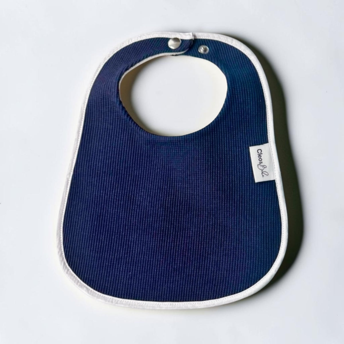 Waterproof Bib Classic or Bandana - Navy Waffle