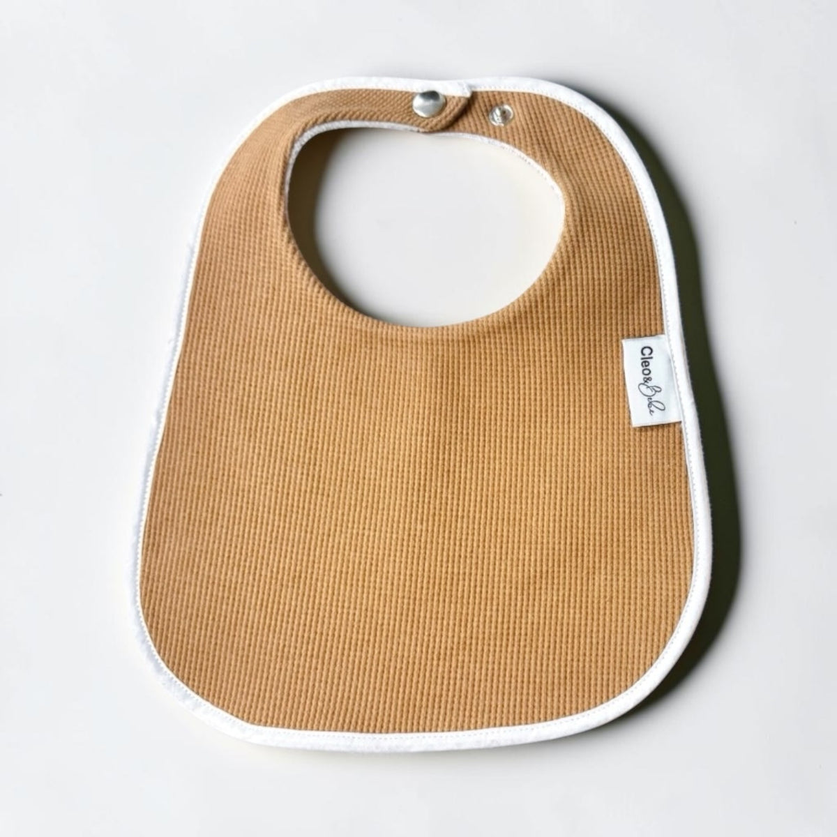 Waterproof Bib Classic or Bandana - Mocha Waffle