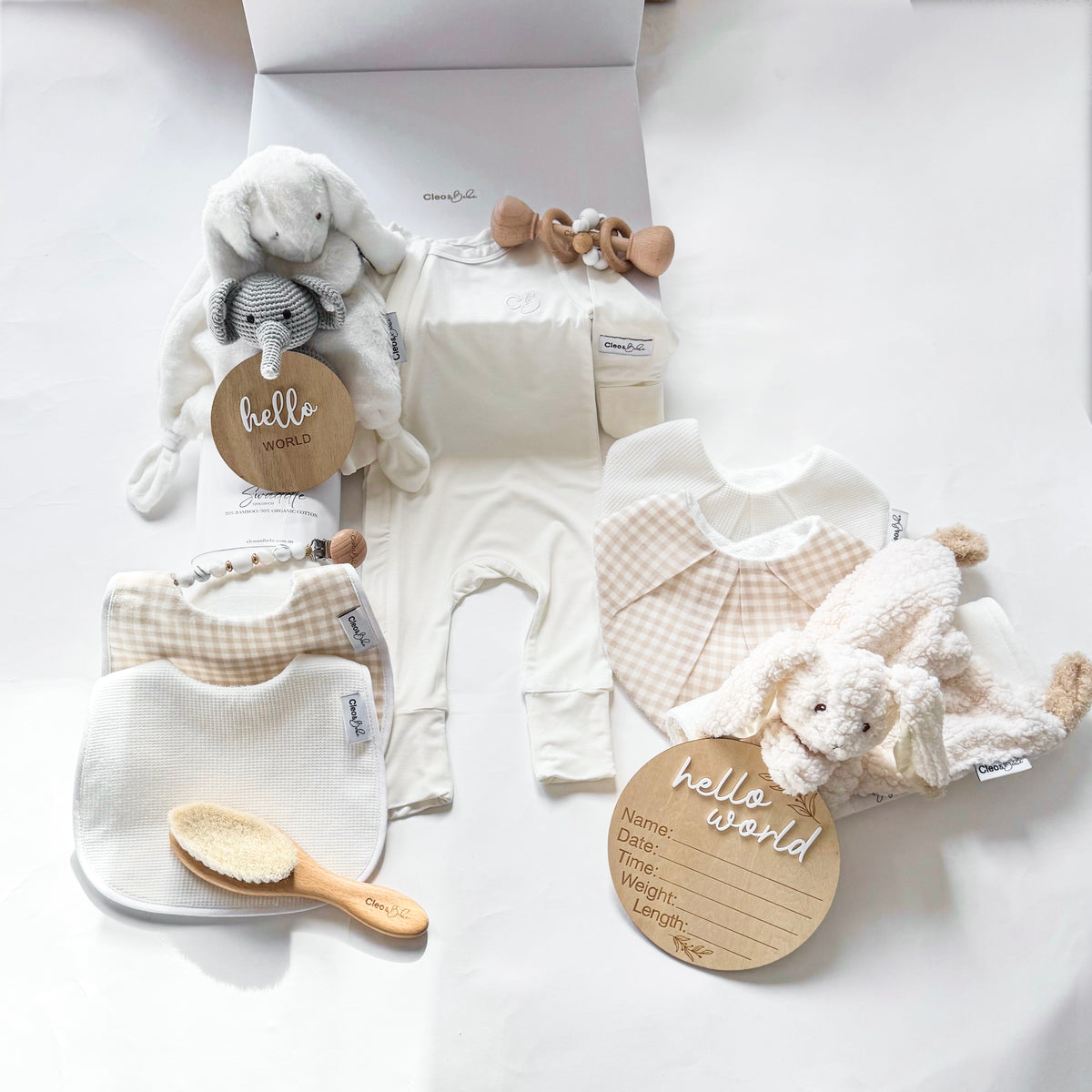 Welcome Baby - White Tones