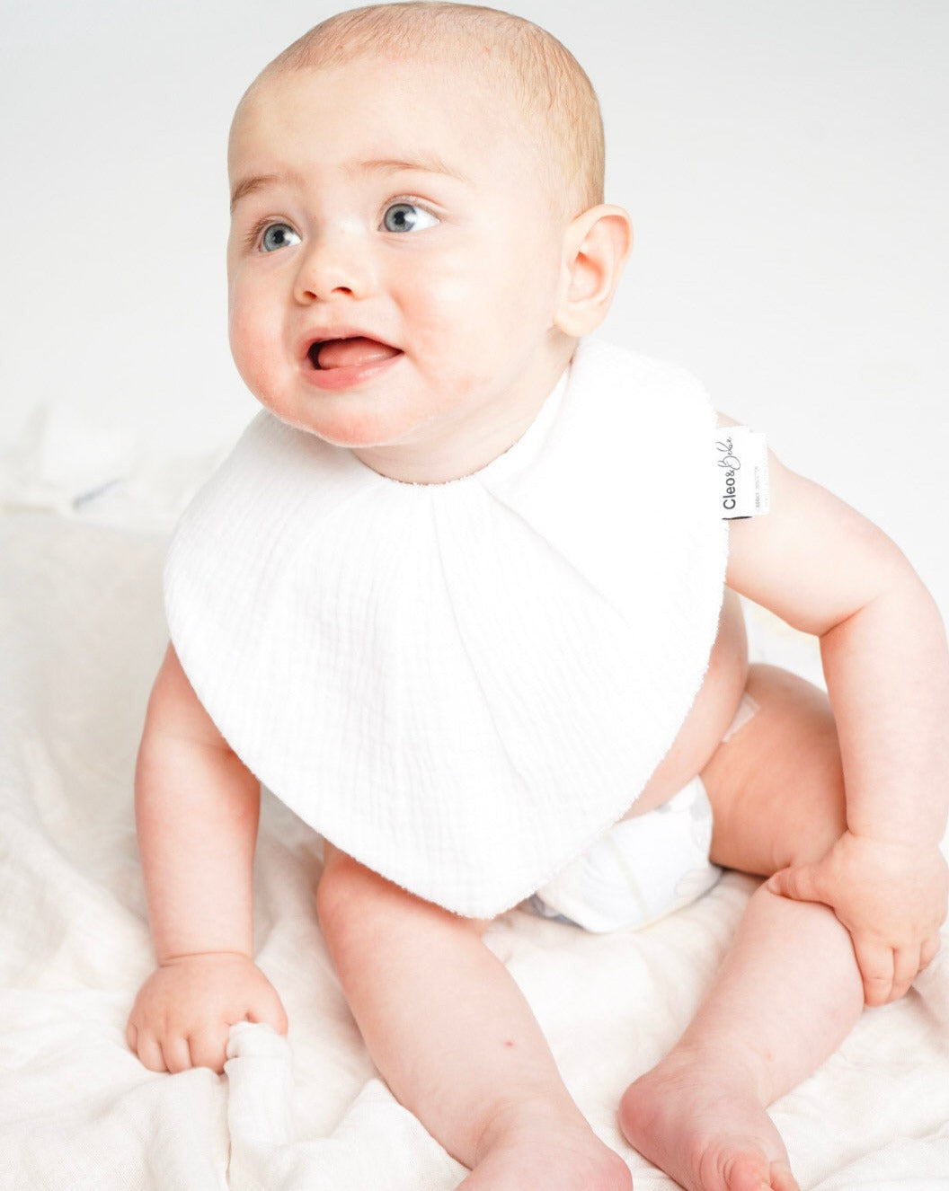 Muslin Gift Box - Blue Onesie