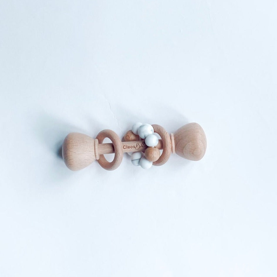 Sensory Baby Rattles 4 Colours