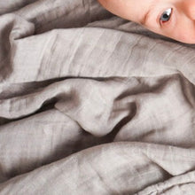 Load image into Gallery viewer, Silver Mist Baby Muslin Wrap
