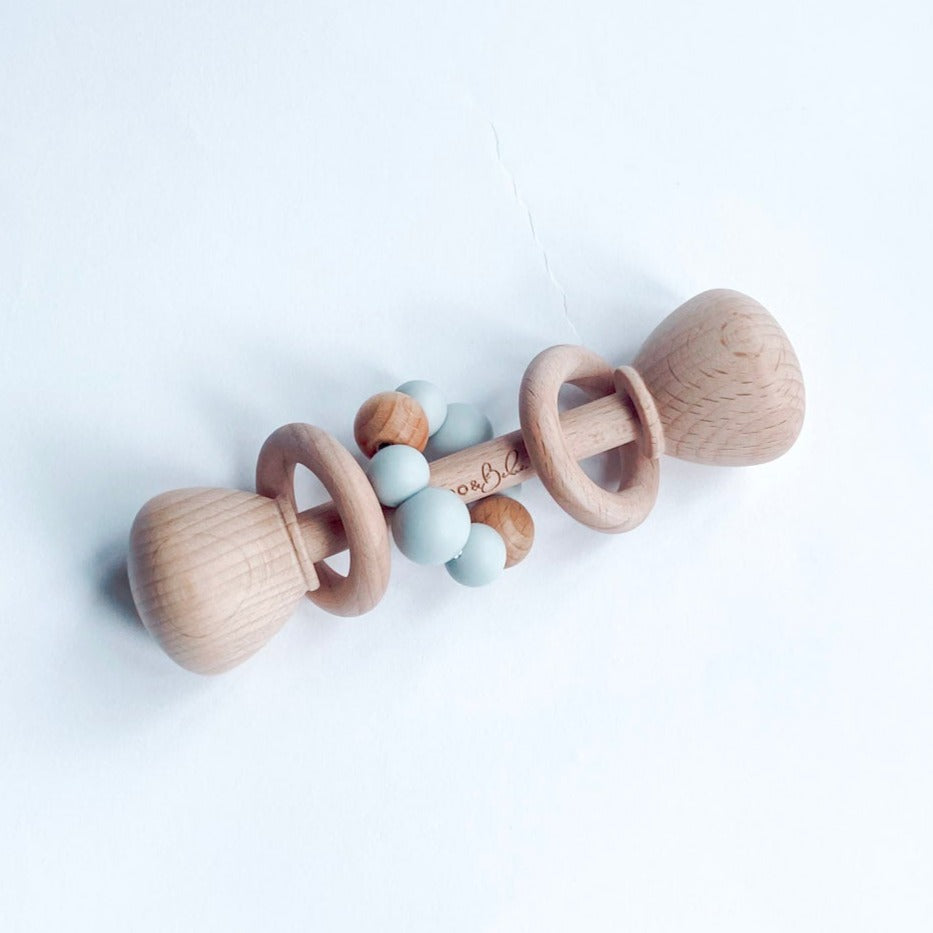 Sensory Baby Rattles 4 Colours