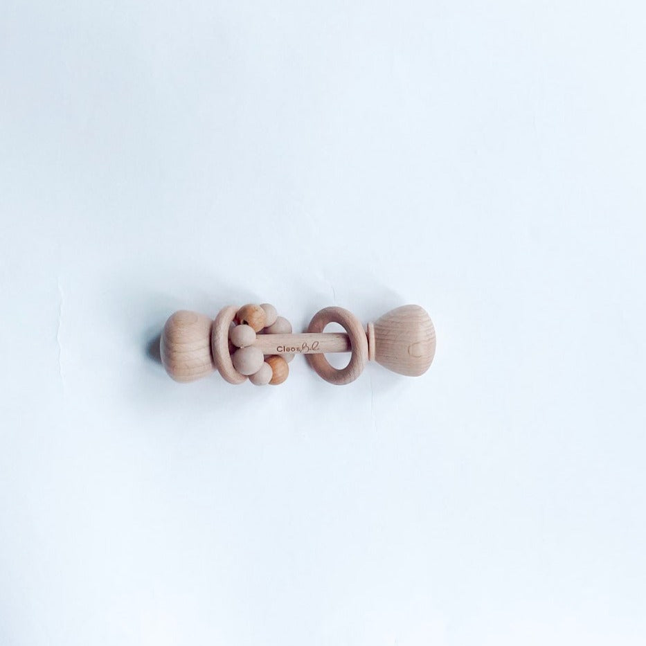 Sensory Baby Rattles 4 Colours