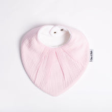 Load image into Gallery viewer, Blush Pink - Muslin Bandana Bib
