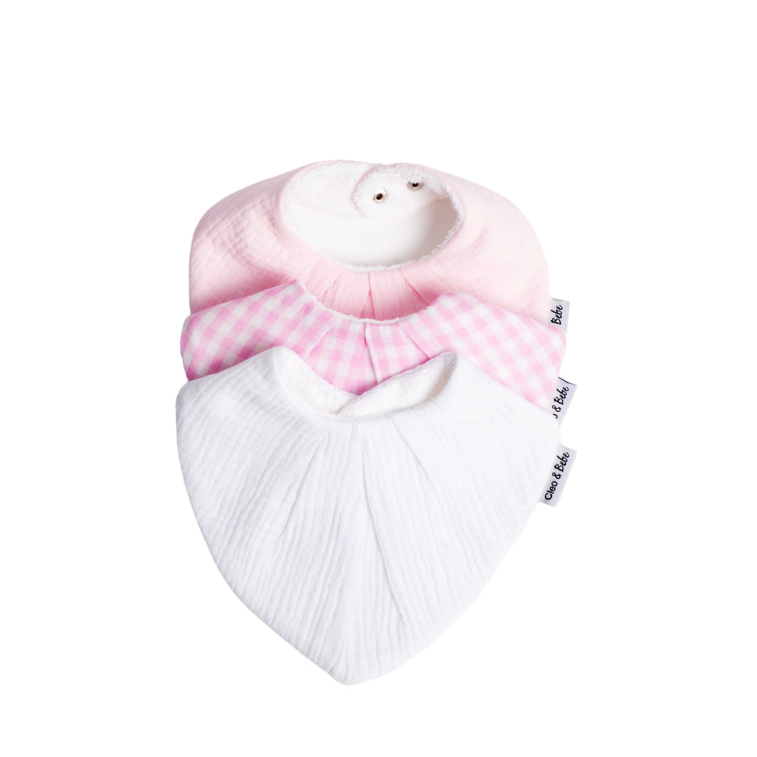 Baby Girl - Waterproof Bib Pack