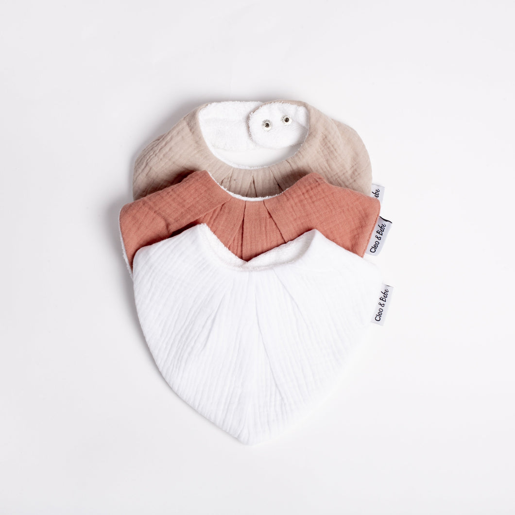 Three Bandana Waterproof Bib Packs