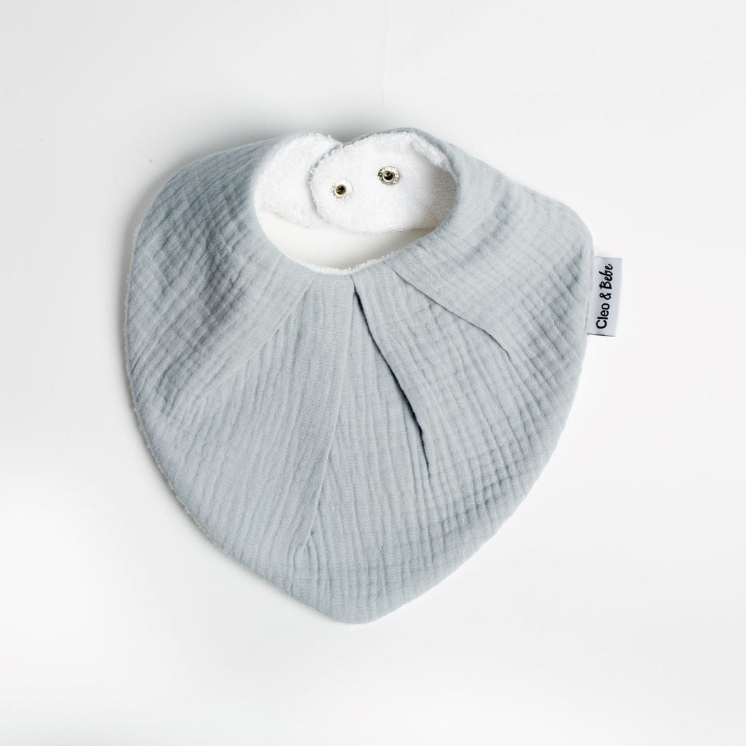 Sky Blue - Waterproof Bandana Bib