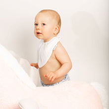 Load image into Gallery viewer, Snow White - Waterproof Bandana Bib
