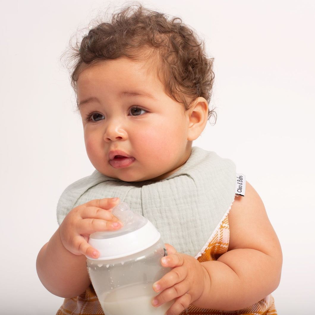 Pistachio - Waterproof Bandana Bib